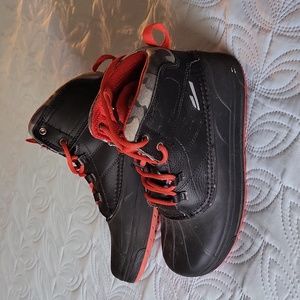 Size 4 black Champion high top tennis shoes